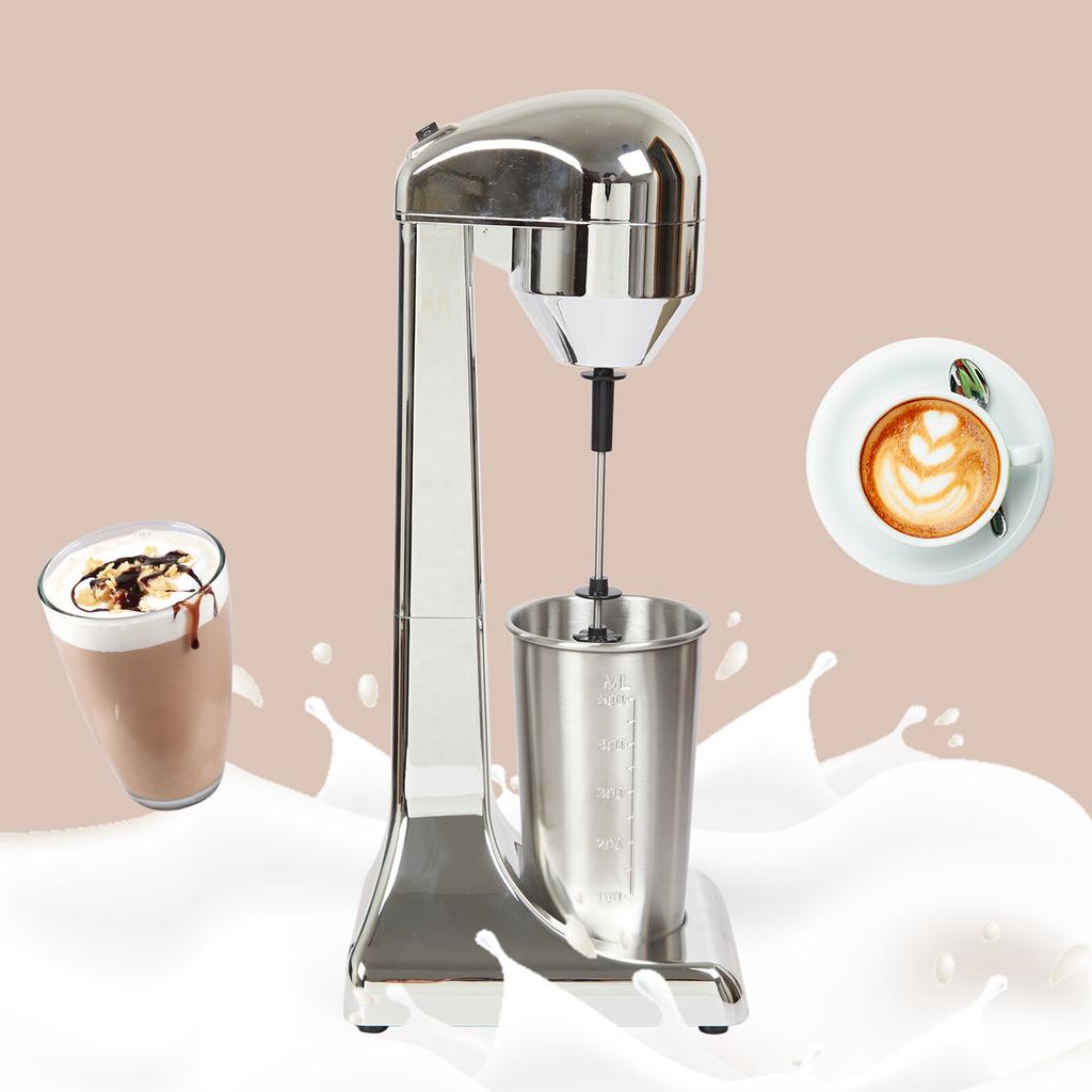 Elektrischer Milchshake-Maker für Zuhause Küche Bar Smoothie Getränkemixer Maschine 2 Geschwindigkeiten 23000 U/min mit 2 Bechern
