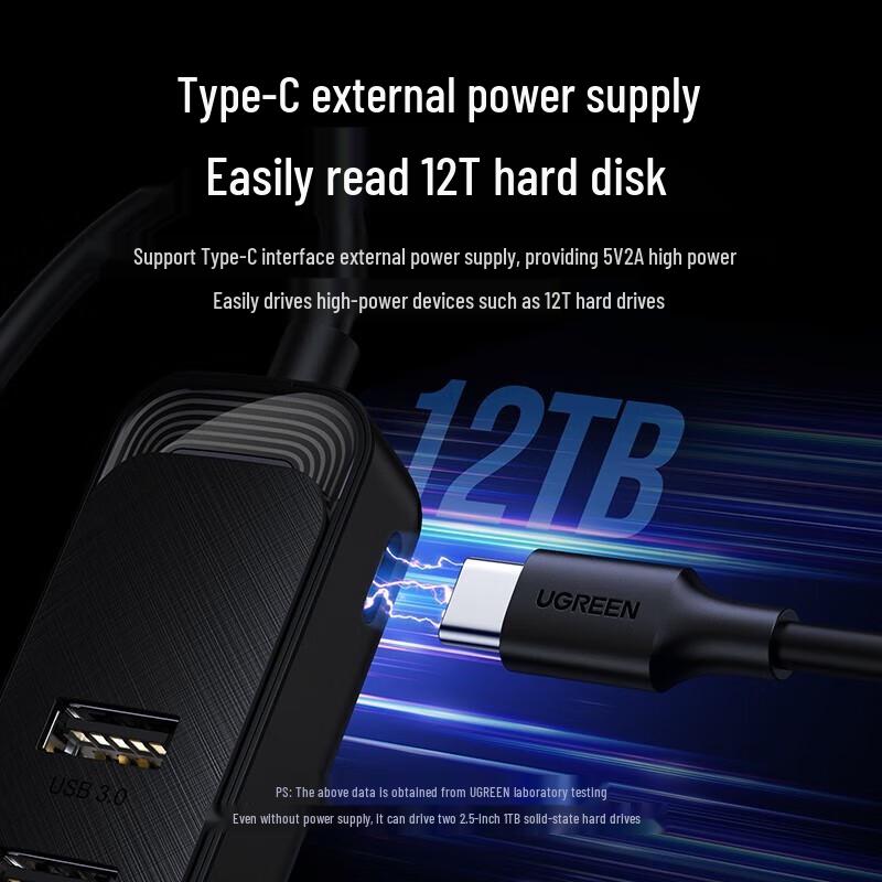 Ugreen 4-Port USB 2.0 Hub