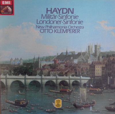 LP Record JOSEPH HAYDN / OTTO KLEMPERER / NEW - Militär-Sinfonie / Londoner-Sinfoni 1C0371011961 His Master's Vo Germany Classical Used