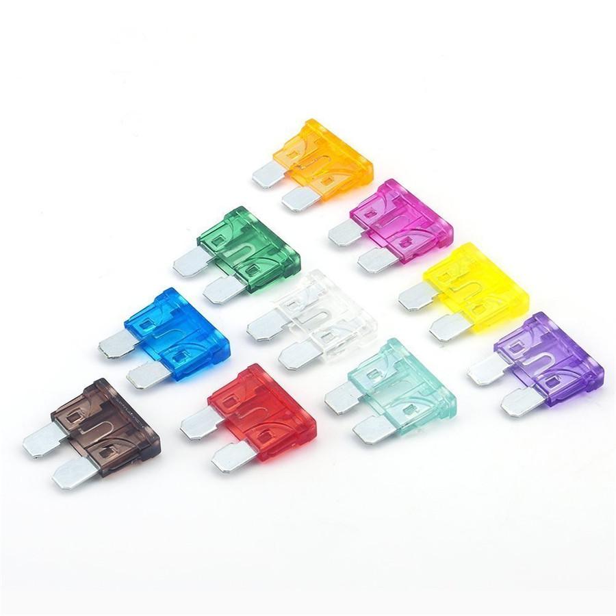 165pc Car Fuse, Mini Small Medium Size Blade Fuse Assortment Auto Car Truck Moto