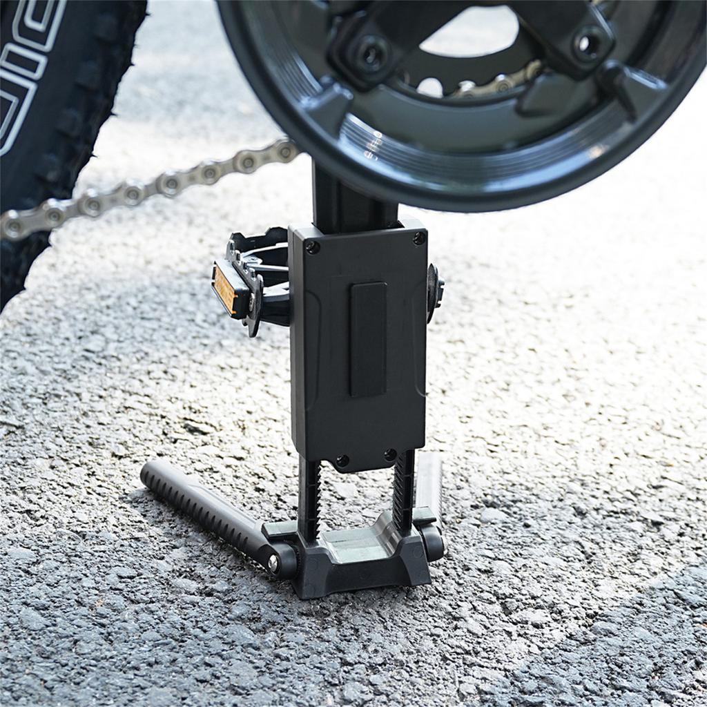 Skládací jednostranný stojánek na kolo Vysokopevnostní kovový Přenosný parkovací podpěrný držák Pro silniční horské kolo