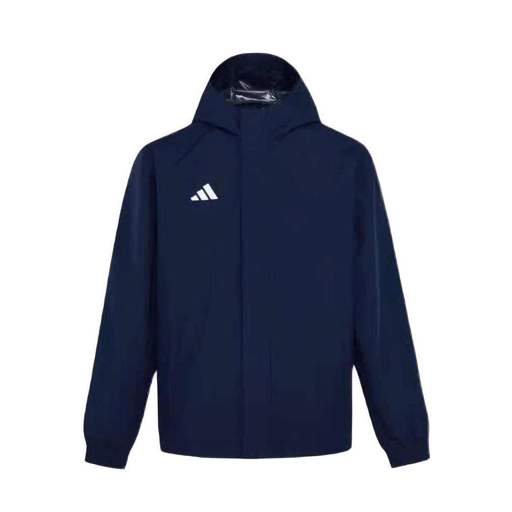 

Adidas Fleece Lined Windproof Hooded Long Sleeve Durable Jacket Men jackets KW0692 M