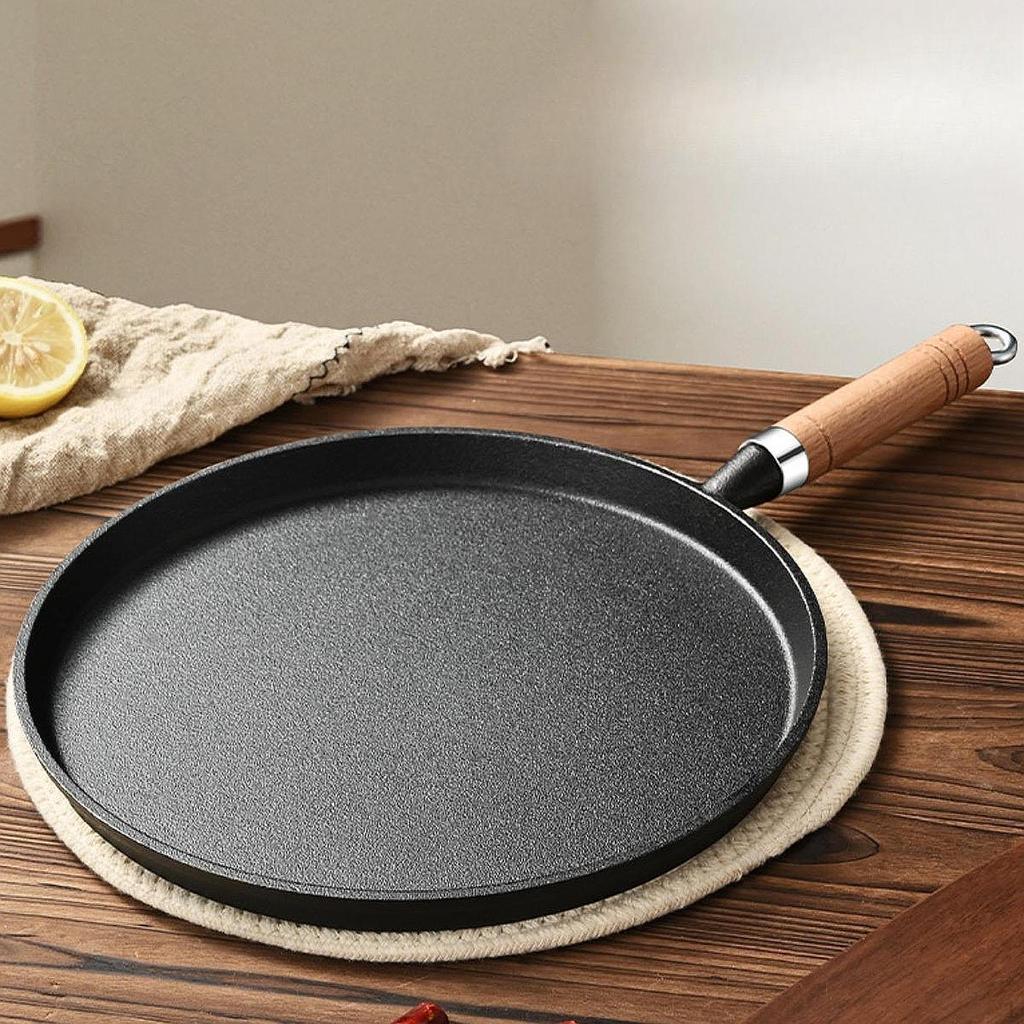10 Inch Cast Iron Frying Pan for Kitchen Use On Induction And Stovetop