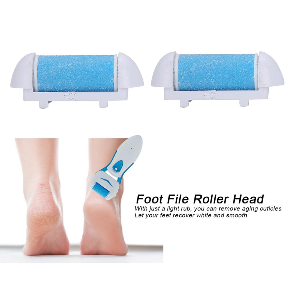 Electric Foot File Roller Head Replacement Pedicure Callus Remover Accessories