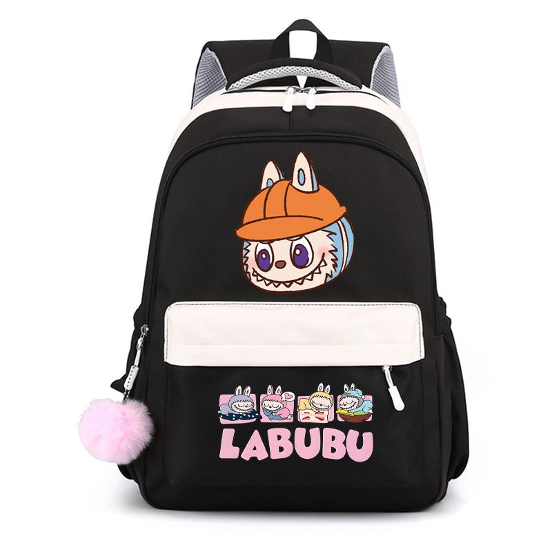 Cute Cartoon Printed Backpack Student Kid Schoolbag Women Large Capacity Waterproof Bookbag Kid Birthday Gift Travel Bag