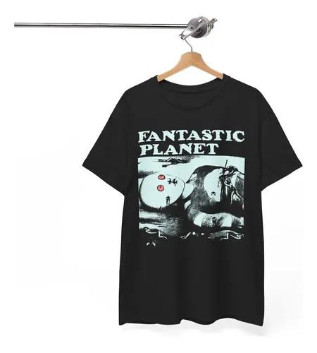 Unisex Shirt Cotton Oversize Large Size New Camiseta Fantastic Planet Camiseta La Planete Sauvage Camise