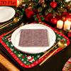 20pcs Disposable Napkins with Christmas Elements Pattern Print for Wedding,Parties,and Daily Use for Thanksgiving Fall Christmas Table Decoration