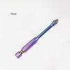 6/10/20Pcs Antislip Screwdriver Bit 1/4inch Hexagonal Shank Magnetic Crossing Screwdriver Bit Set Bit Attachment