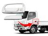 Chrome Door Handle Covers with Hino TRISTAR'S 4-Piece (Compatible Dutro/Toyota Dyna/Toyoace)