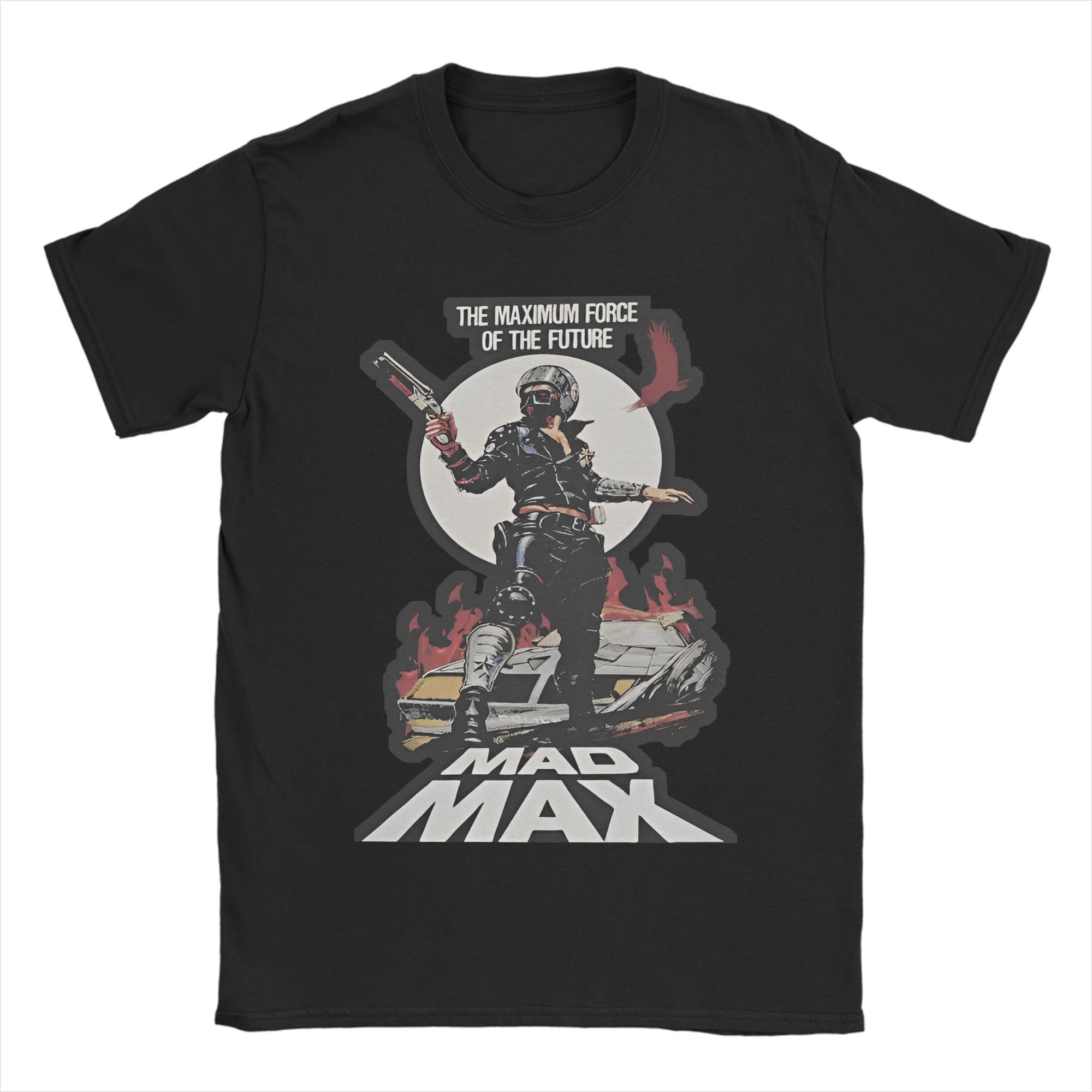 Vintage Mad Max Rockatansky George Miller Vintage T Shirt Men s 100%Cotton Short Sleeve  Round Neck Summer Top Tee - Men s Su... S разноцветный