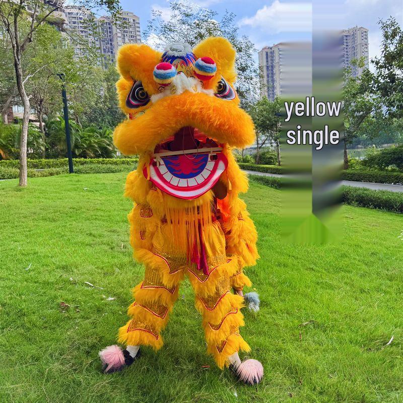 

Adult Blinking Foam Lion Dance Set