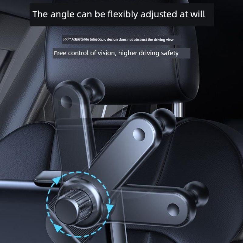 Mobile Phone Car Mount for Vehicle Interior, Horizontal and Vertical Air Vent Clip, Dedicated Car Navigation Hook-Style Holder, 2023 New Model