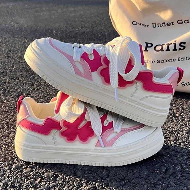 Little white shoes women's 2025 spring and autumn new platform canvas shoes milk fufu original niche shoes versatile casual board shoes