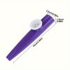 5/10/20pcs 10cm Plastic Kazoos with Reeds Multicolor Party Favors for Events Durable Assorted Colors Birthday Gift JXB
