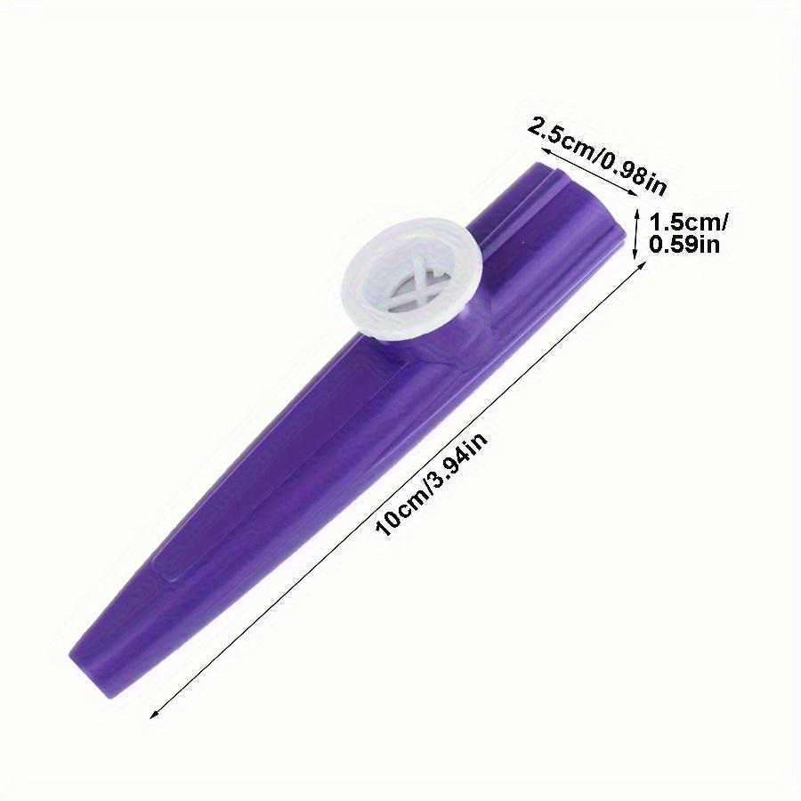 5/10/20pcs 10cm Plastic Kazoos with Reeds Multicolor Party Favors for Events Durable Assorted Colors Birthday Gift JXB