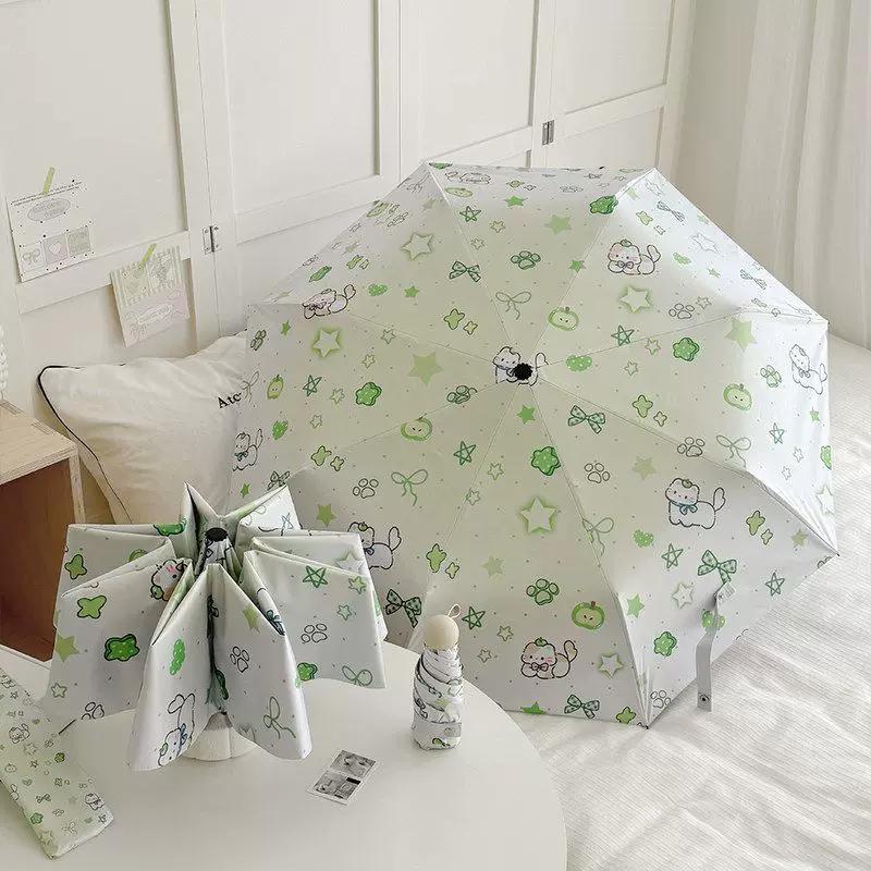 50% off Women's Dual-Use Sun and Rain Umbrella, Stylish and Portable, Sun Protection, Uv Protection, Lightweight Capsule Umbrella