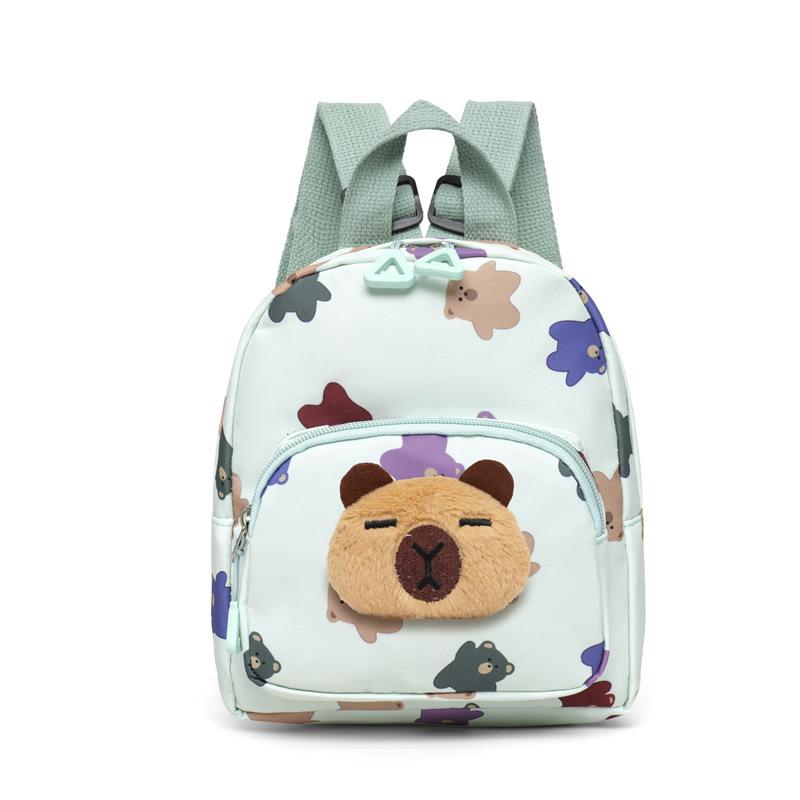 School bag children's backpack new love boy and girl spring outing change bag backpack