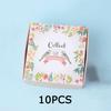 WTEMPO Birthday Wedding Foldable DIY Gift Boxes Flower Printed Soap Boxes Party Decor Treat Boxes Daily Presents Wrapping Boxes