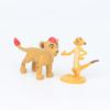 The 12pcs Movie Lion King Simba Cake Toppers Action Figure Doll Set Kid Gift Toy