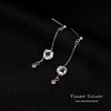 925 Sterling Silver Mobius Ring Earrings for Women - 2023 Light Luxury Niche Design, Hot Selling Autumn Jewelry