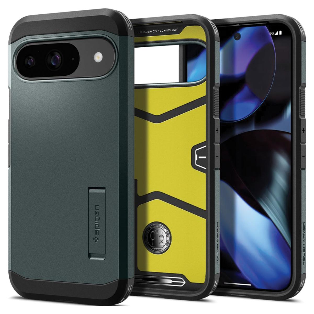 Spigen Tough Armor Google Pixel 9 / 9 Pro Vert Abysse