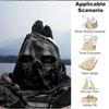 1Pc Skull Soldier Helmet Blanket Soft And Comfortable Casual Warm Camping Travel Christmas Halloween Xmas Gift M928486