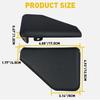 ABS Material Car Running Board Step Bar End Cap Side Step Plate End Cover FL3Z16A455BA FL3Z16N455BA For Ford F150 2015-2022