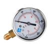 Vacuum Pressure Gauge 0-100 Bar 0-1500 PSI 1/4'' BSP Bottom Connection Vacuum Gauge Dual Scale Water Air Oil Gas Gauge
