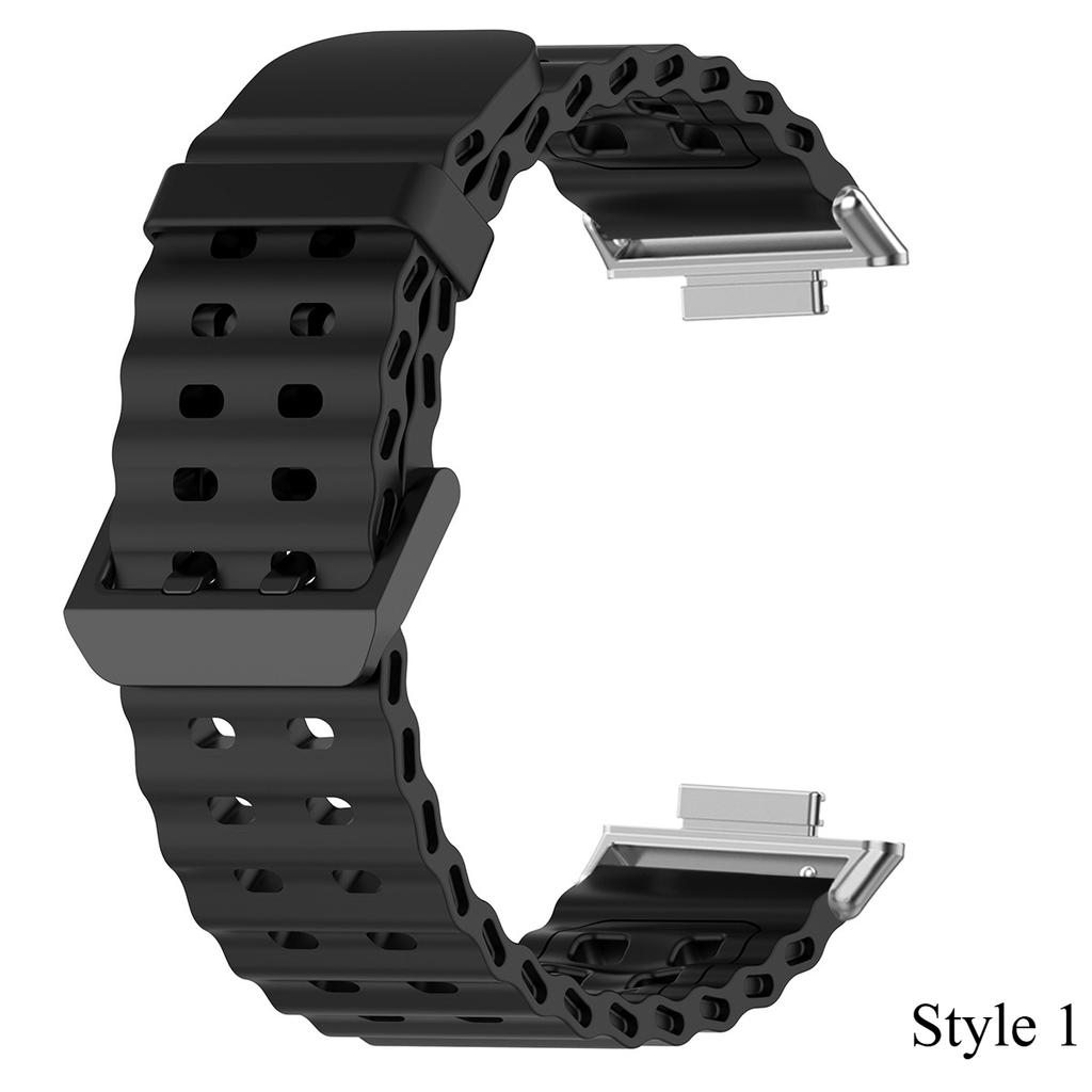 Voor Redmi Watch 6 Siliconen Polsband Voor Redmi Watch 5/4 Horlogebandje Voor Xiaomi Mi Band 8/9Pro Ademend Bandje Sportarmband