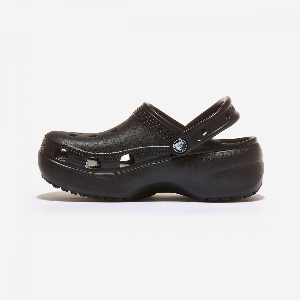 Crocs Classic Platform Clogs Woman Crs206750 Black
