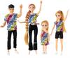 Model New Available In 30Cm Size A Family Of Four Doll For Casual Home Play And Children'S Pretend Play Perfect As A Gift