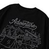 Seupeullaesikodeu Black Short Sleeve T-Shirt - Adventure