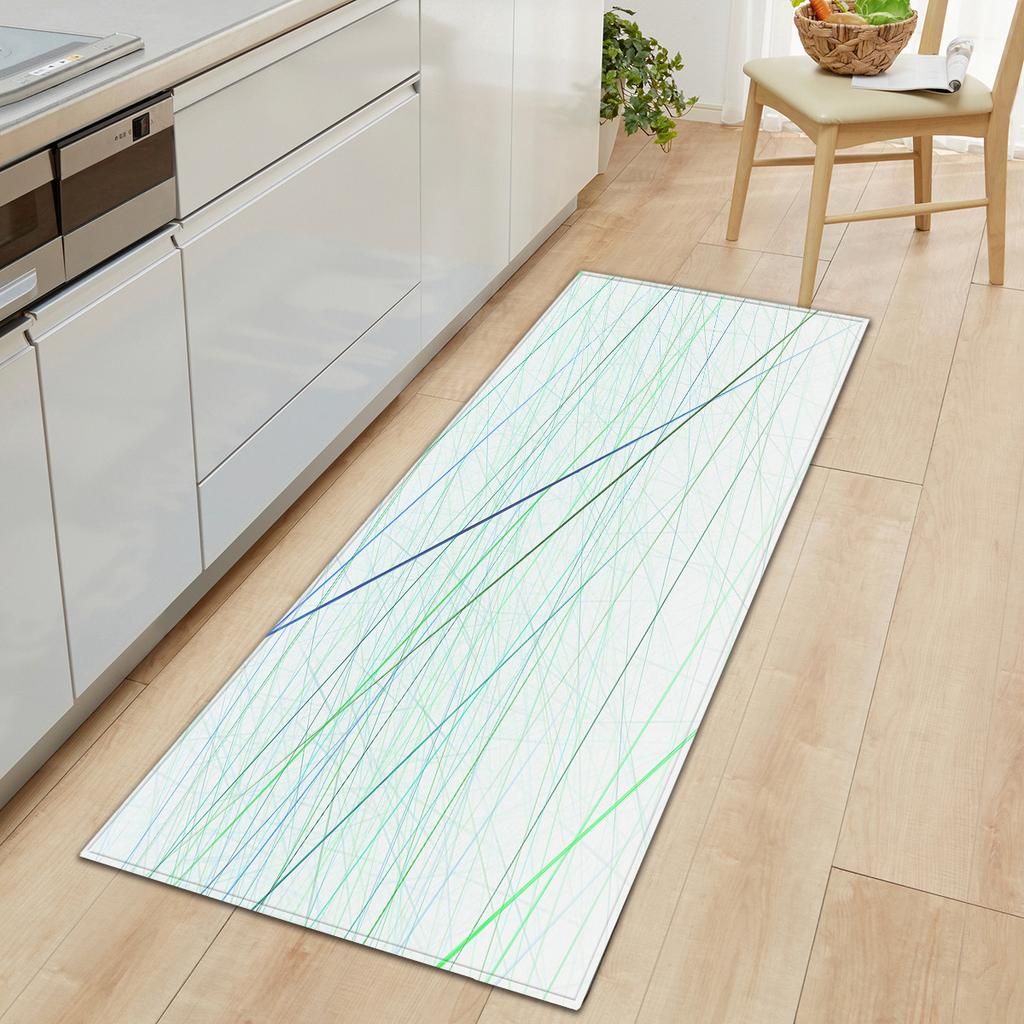 Line Theme Carpet Long Floor Mat Doormat