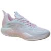 Anta Frenzy 5team Cushioning Wear-Resistant Mid-Top Basketball Shoes Men's White Pink Sneakers 112421606S-5