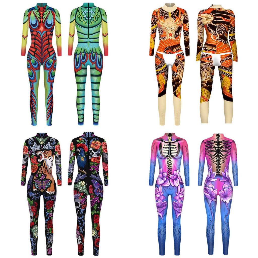 Cosplay Jumpsuit With 80 Cotton Blend Fabric For Adults And Kids Halloween Costume