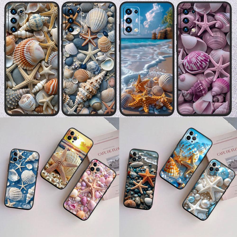 IK25 Conch Starfish New High-End Shell Phone Case for Xiaomi Poco C40 C50 C51 C55 C65 C71 C75 F3 F5 F6 F7 M2 M3 Pro Ultra