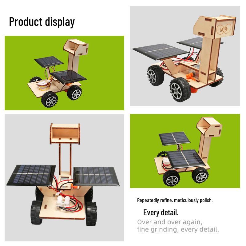 DIY Solar-Powered Lunar Rover Science Kit for Kids