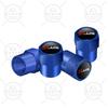 4Pcs Auto Exterior ST Line Logo Metal Wheel Tire Valve Caps Stem Case Dust Covers For Ford Focus Mk3 Mk5 Fiesta  Ecosport Mondeo