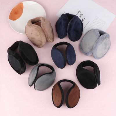 Winddichte Ohrenschützer für Männer und Frauen, warme Ohrenschützer, verdickter Plüsch, Winter, warme Fleece-Ohrenschützer, Outdoor, Radfahren, wärmer, weiche Ohrenschützer