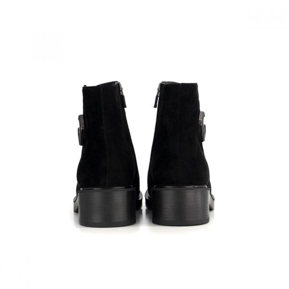 Soda Women S Semi dreSS Suede Ankle bootS Arb509 Da10  4cm 