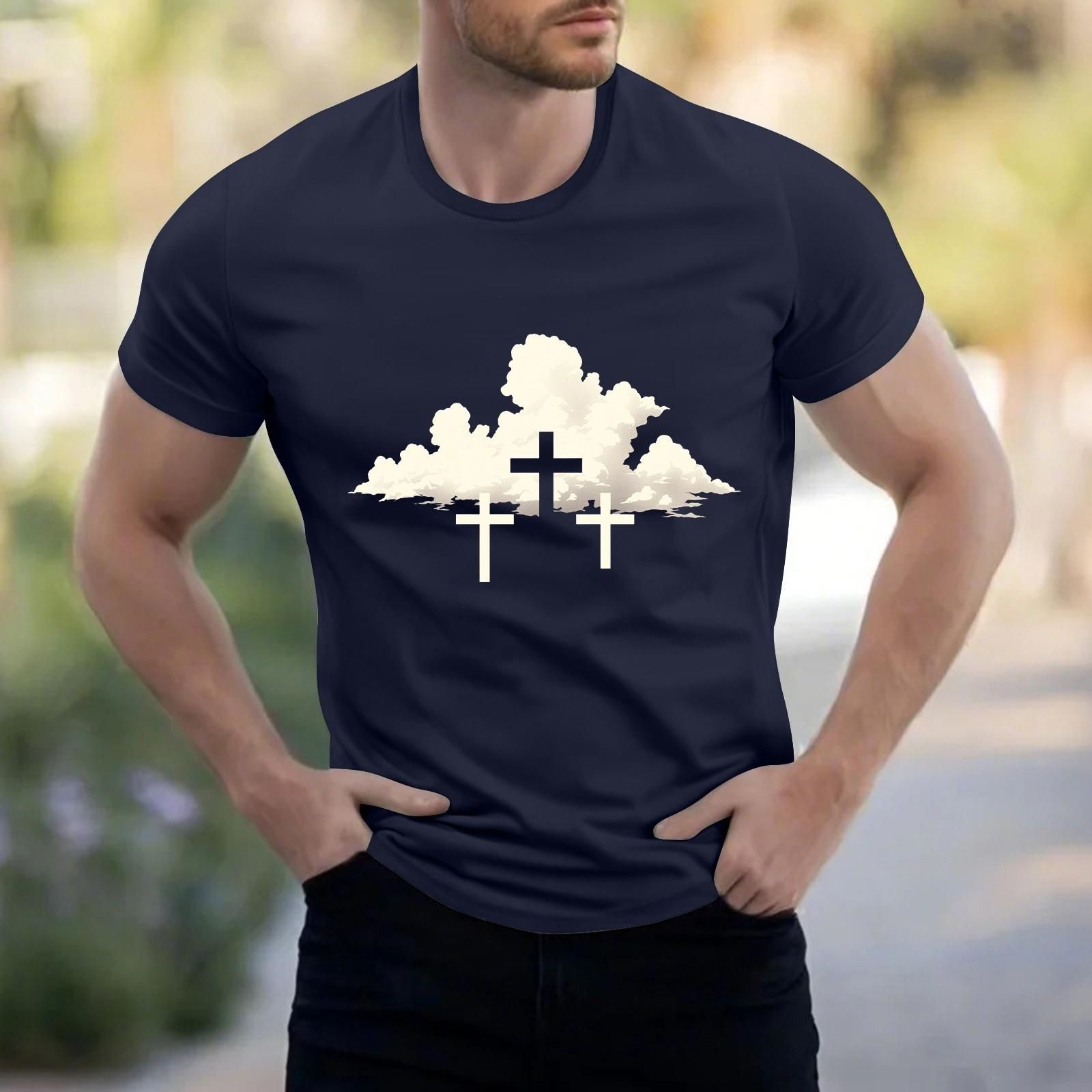 

Мужская рубашка с воротником-стойкой и коротким рукавом, свободная рубашка для отдыха и отдыха, мужская XXXL тёмно-синий