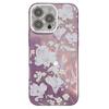 For iPhone 16 Pro Max Case Electroplated IMD TPU+PC Phone Back Cover with Glass Lens Film