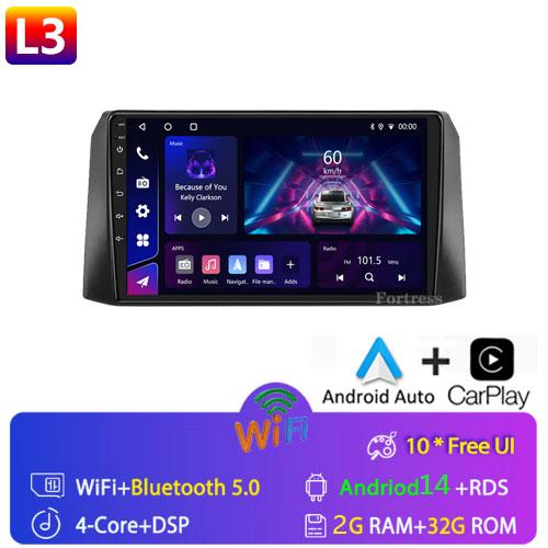 Car Radio For UAZ Patriot 3 2016-2021 GPS Navigation Multimedia Stereo Android Auto Carplay 4G WIFi No DVD Player 2 Din DSP