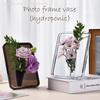 Ακρυλικό Φωτοκορνίζα Βάζο Μοντέρνα Τέχνη Φλοράλ Βάζο Λουλουδιών Επιτραπέζιος Κάτοχος Φυτών Για Γραφείο Σπίτι Δώρο Διακόσμηση Κεντρικού Στοιχείου Τραπεζιού Γάμου