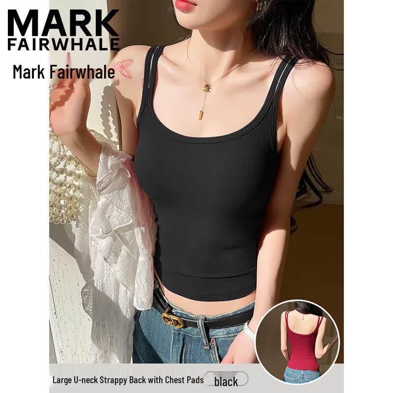 MARK FAIRWHALE Women s Built-in Bra Camisole M