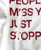 UNUSEDLAB Vintage Typography Only Zip-Up [White]