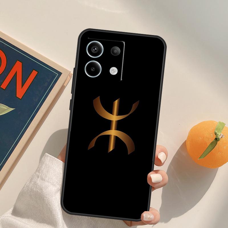 Amazigh Berber Flag Funda For Xiaomi Redmi Note 9 10 11 12 13 14 Pro 9S 10S 11S 12S Redmi 13C 10C 12C 14C Case
