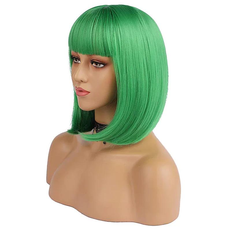 Cosplay Short Colored Wig Halloween Christmas Costume Party