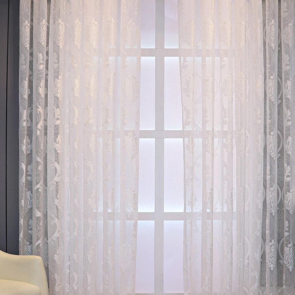 1PC of Irregular Artistic Striped Sheer Curtains Suitable for Various Settings, Offering A Sophisticated Elegance That Is Soft and Resistant