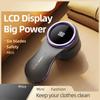 Digital Clothes Lint Remover with Display - Household Lint & Hair Shaver.